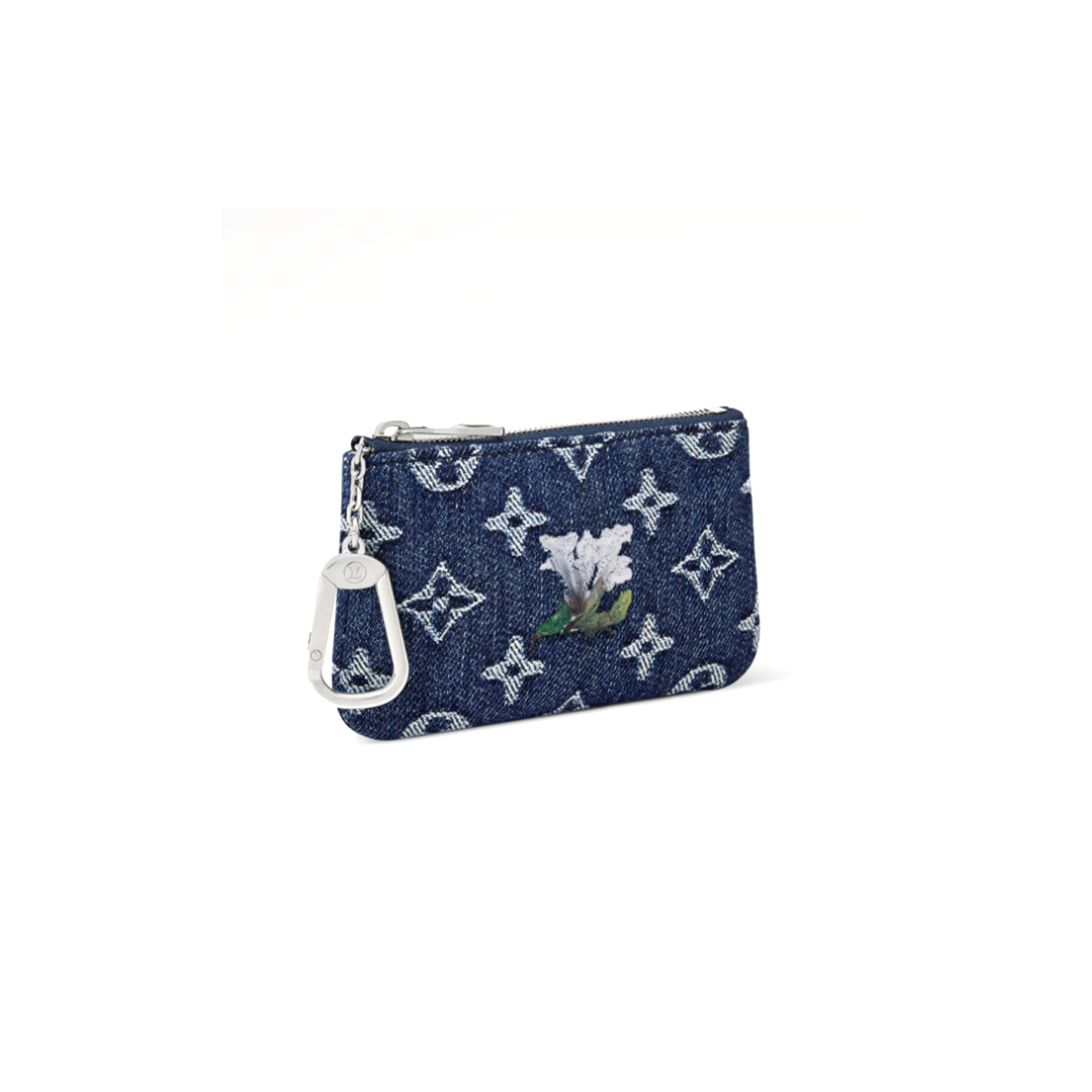 LOUIS VUITTON MASTER DENIM POCHETTE CLES XS M27561 (13*8*1.5cm)